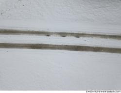 Photo Textures of Road Snowy